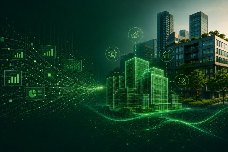 Realcomm 2026 floor — data context in commercial real estate and AI